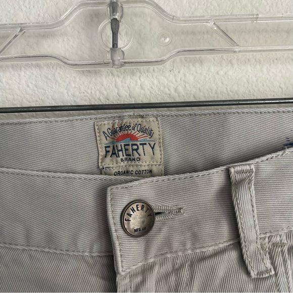 Faherty 5 Pocket Stretch Organic Cotton Pants - Picture 6 of 7